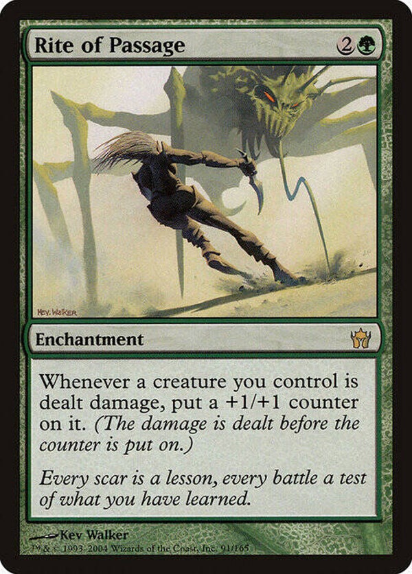 Magic the Gathering (MTG) : Rite of Passage (Fifth Dawn (5DN)) - R