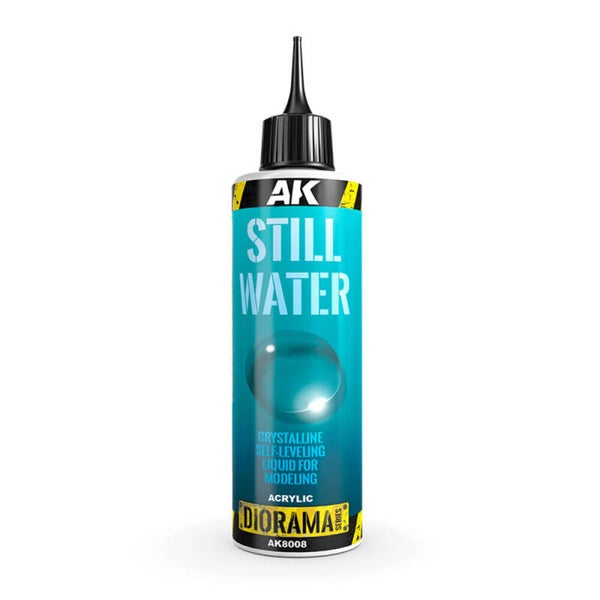 AK INTERACTIVE : REF : AK8008 : FOR DIORAMA : PASTES & TEXTURES : STILL WATER (250 ML)