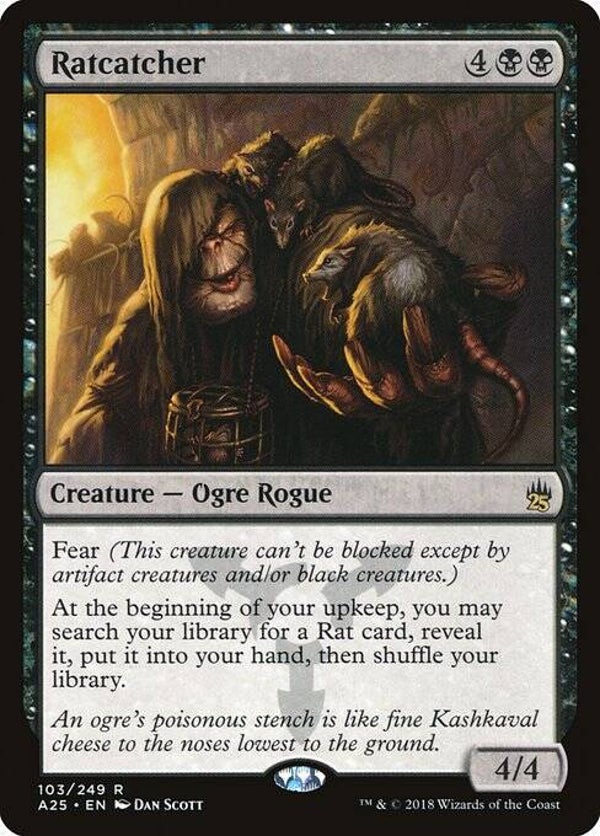 Magic : The Gathering (MTG) : Ratcatcher (Masters 25 (A25)) - R