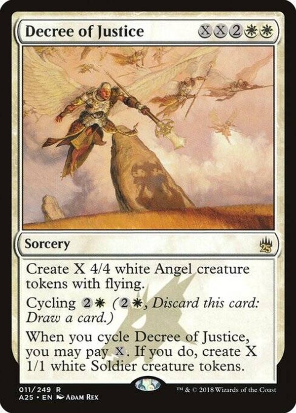 Magic : The Gathering (MTG) : Decree of Justice (Masters 25 (A25)) - R