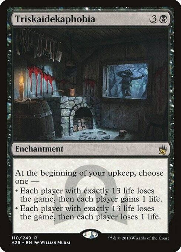 Magic : The Gathering (MTG) : Triskaidekaphobia (Masters 25 (A25)) - R