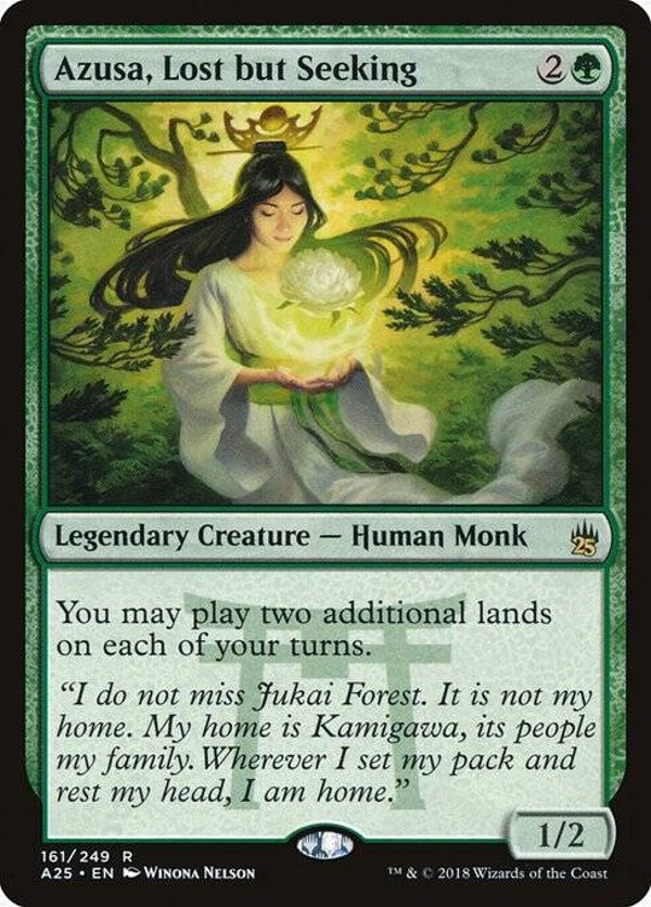 Magic : The Gathering (MTG) : Azusa, Lost but Seeking (Masters 25 (A25)) - R
