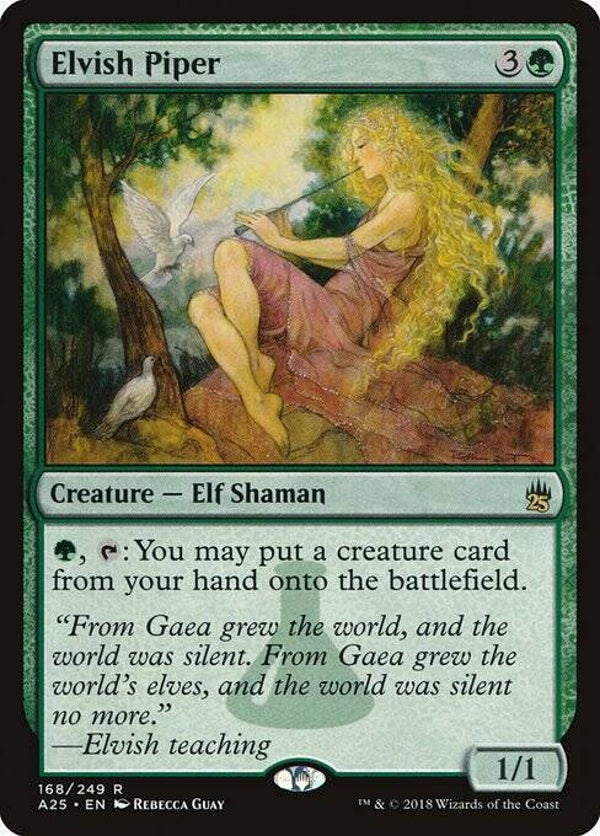 Magic : The Gathering (MTG) : Elvish Piper (Masters 25 (A25)) - R