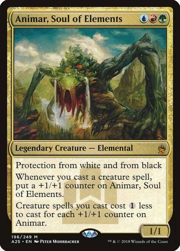 Magic : The Gathering (MTG) : Animar, Soul of Elements (Masters 25 (A25)) - M