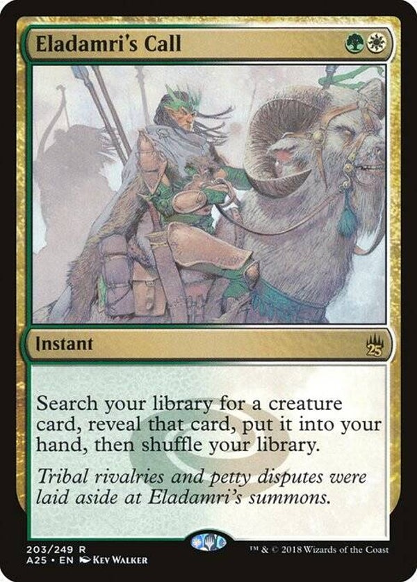 Magic : The Gathering (MTG) : Eladamri's Call (Masters 25 (A25)) - R