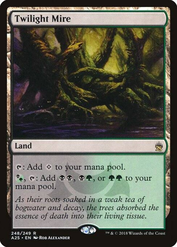 Magic : The Gathering (MTG) : Twilight Mire (Masters 25 (A25)) - R