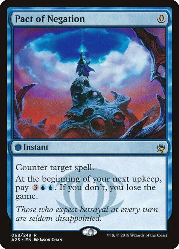 Magic : The Gathering (MTG) : Pact of Negation (Masters 25 (A25)) - R