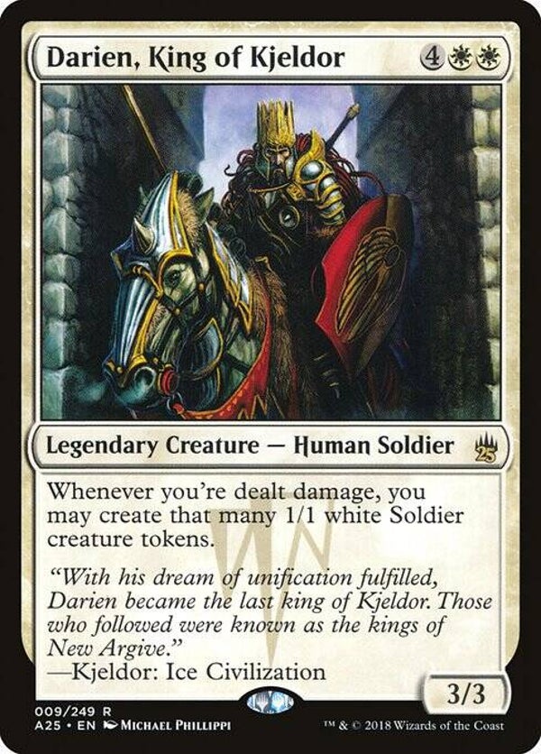Magic : The Gathering (MTG) : Darien, King of Kjeldor (Masters 25 (A25)) - R
