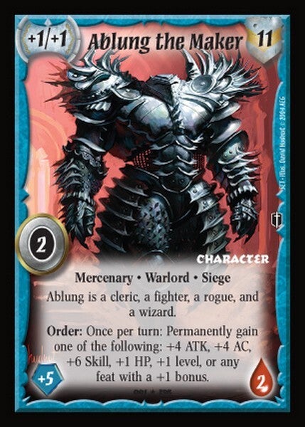 Warlord Saga of the Storm : Ablung the Maker (DB)