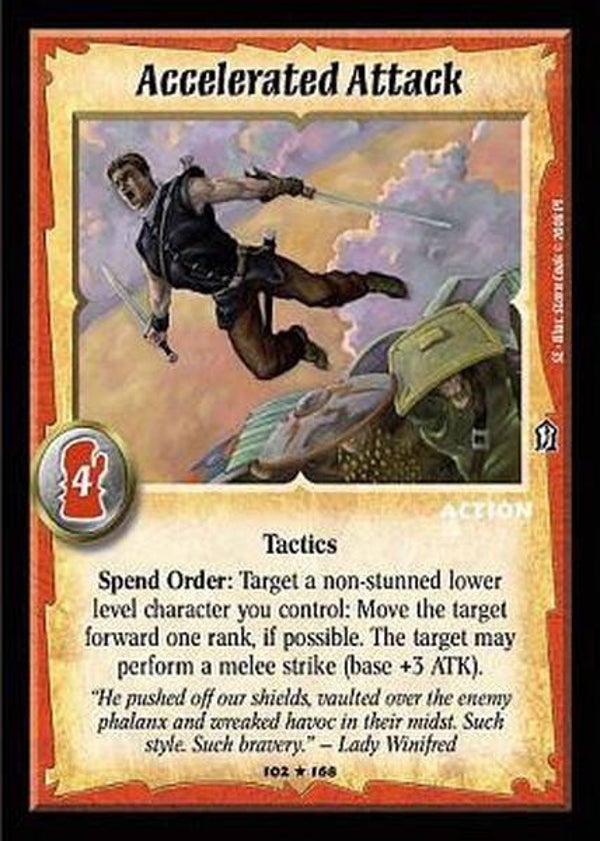 Warlord Saga of the Storm : Accelerated Attack - R - (Shattered Empires) SE