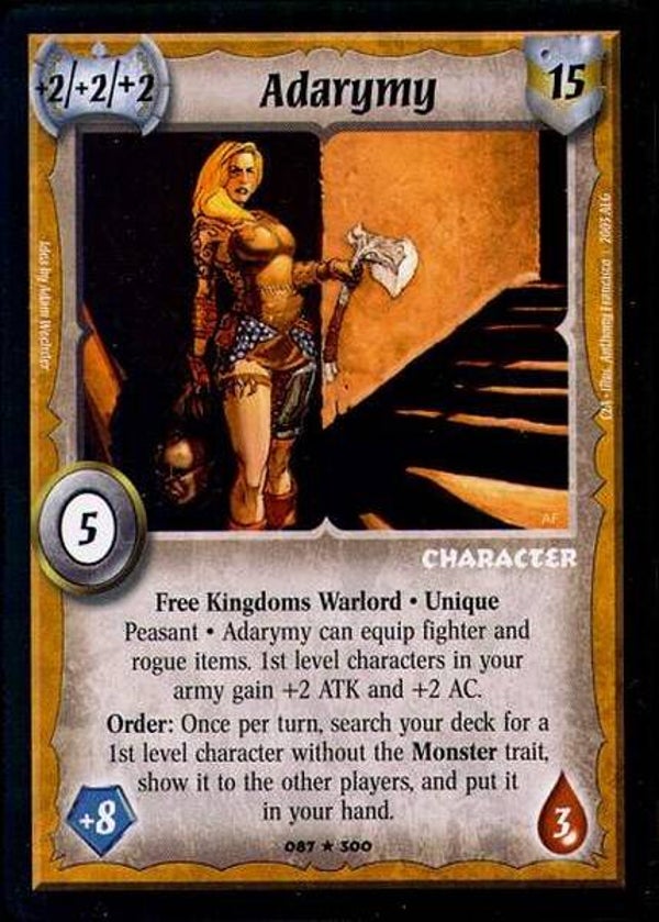 Warlord Saga of the Storm : Adarymy (C2A)