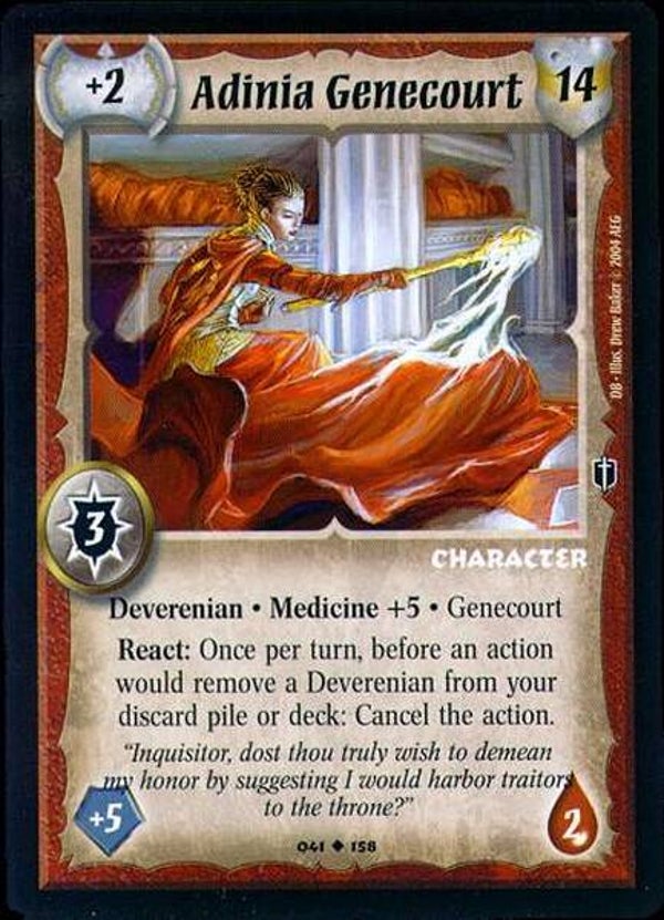 Warlord Saga of the Storm : Adinia Genecourt - U - DB