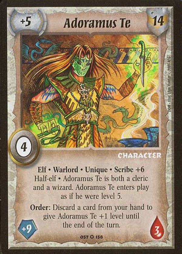 Warlord Saga of the Storm : Adoramus Te (DOM)