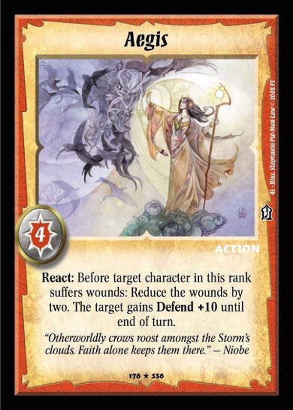 Warlord Saga of the Storm : Aegis - R - 4E
