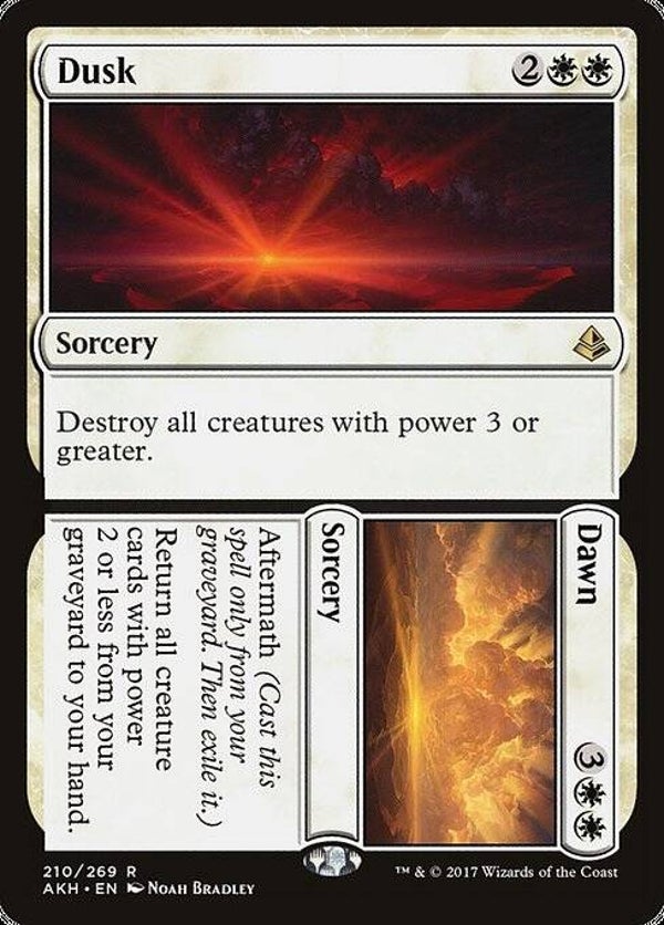 Magic the Gathering (MTG) : Dusk / Dawn (Amonkhet (AKH)) - R - FOIL