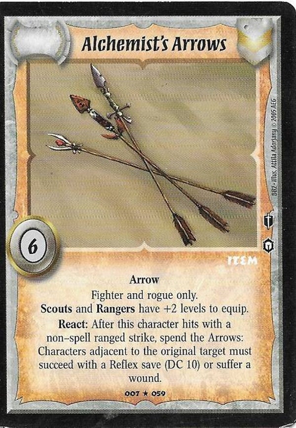 Warlord Saga of the Storm : Alchemist's Arrows - R - BB2