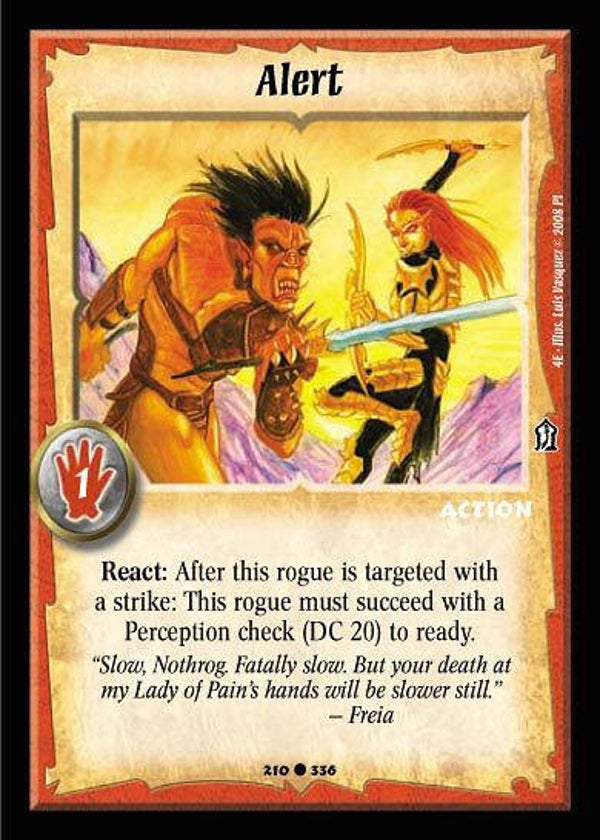 Warlord Saga of the Storm : Alert - C - 4E