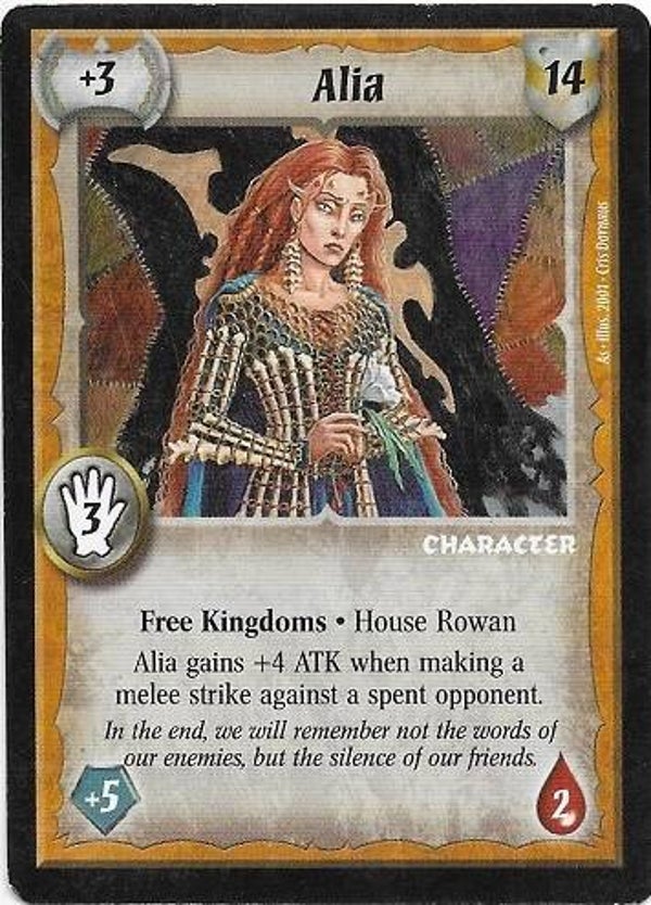 Warlord Saga of the Storm : Alia (BK Deck special)