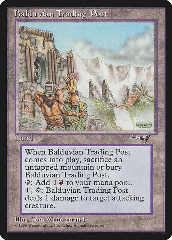 Magic : The Gathering (MTG) : Balduvian Trading Post (Alliances (ALL)) - R