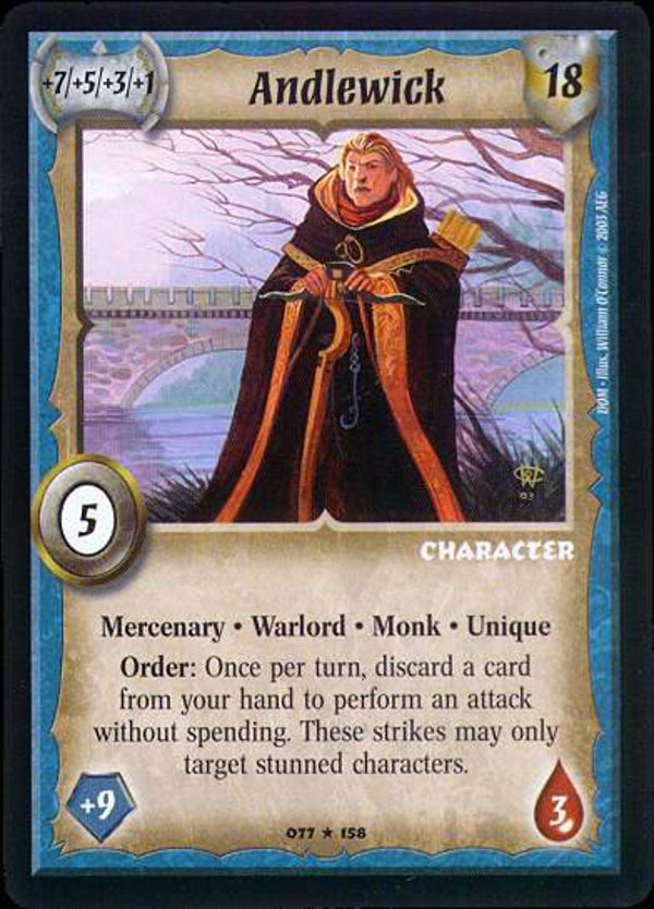 Warlord Saga of the Storm : Andlewick (DOM)
