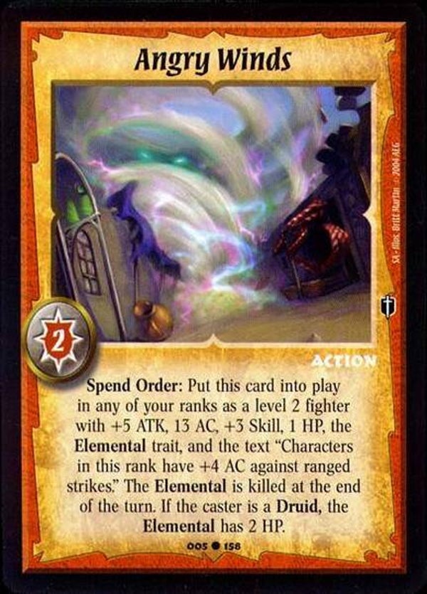 Warlord Saga of the Storm : Angry Winds - C - SA