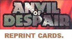 Legend of the Five Rings (L5R) CCG. Anvil of Despair Reprinted cards logo pic