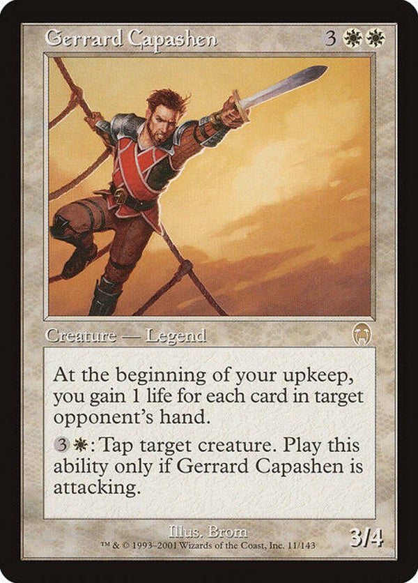 Magic the Gathering (MTG) : Gerrard Capashen (Apocalypse (APC)) - R