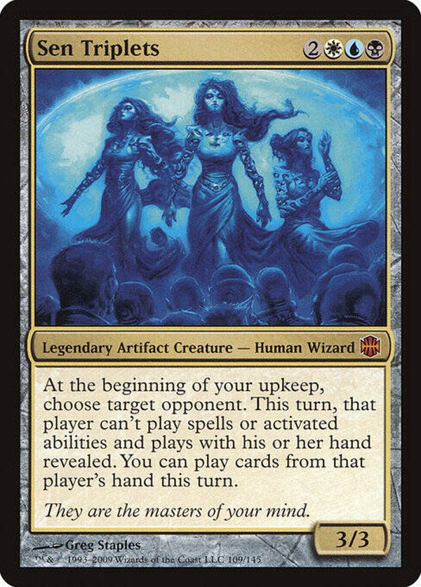 Magic : The Gathering (MTG) : Sen Triplets (Alara Reborn (ARB)) - M