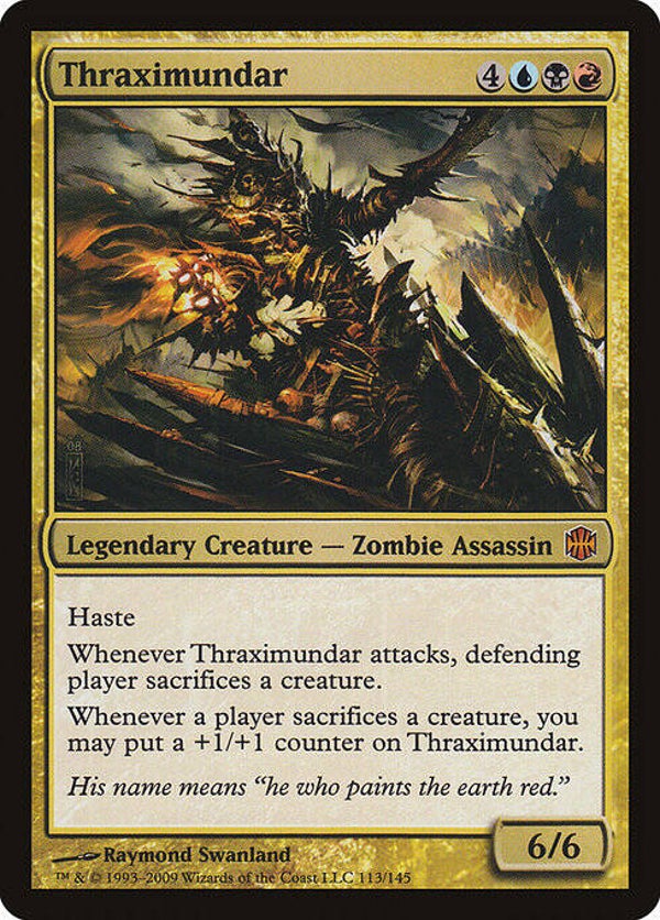 Magic : The Gathering (MTG) : Thraximundar (Alara Reborn (ARB)) - M