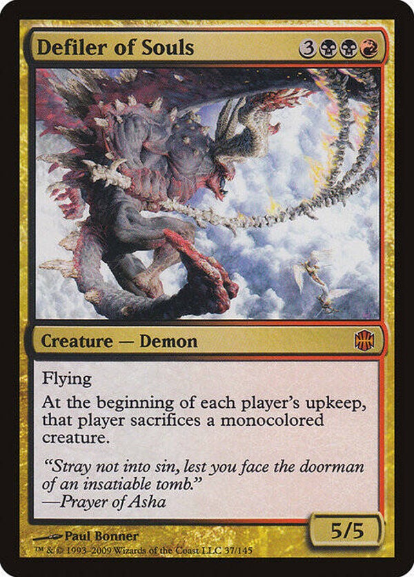 Magic : The Gathering (MTG) : Defiler of Souls (Alara Reborn (ARB)) - M