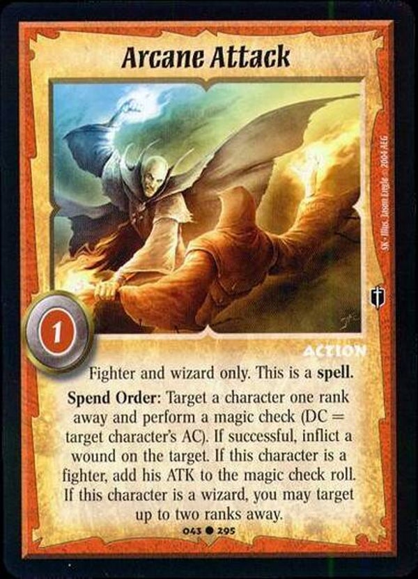 Warlord Saga of the Storm : Arcane Attack - C - SK