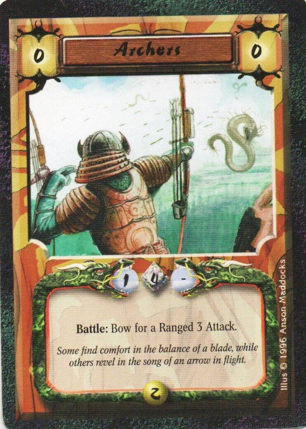 L5R : FOLLOWER : Archers (Shadowlands R.C. (SL)) - "FIXED REPRINT"