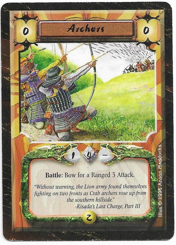 L5R : FOLLOWER : Archers (Time of the Void R.C. (ToV)) - "FIXED REPRINT"