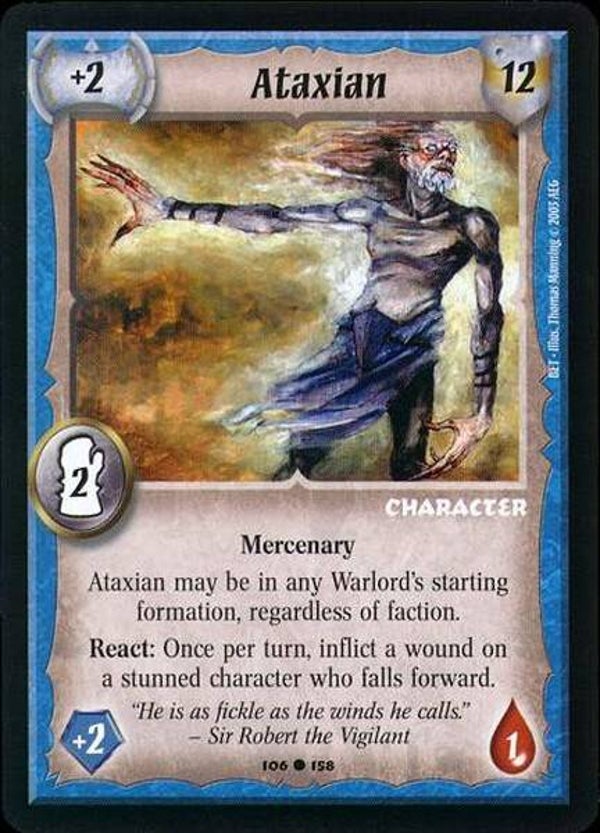 Warlord Saga of the Storm : Ataxian - C - BET
