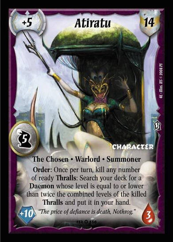Warlord Saga of the Storm : Atiratu (4E)