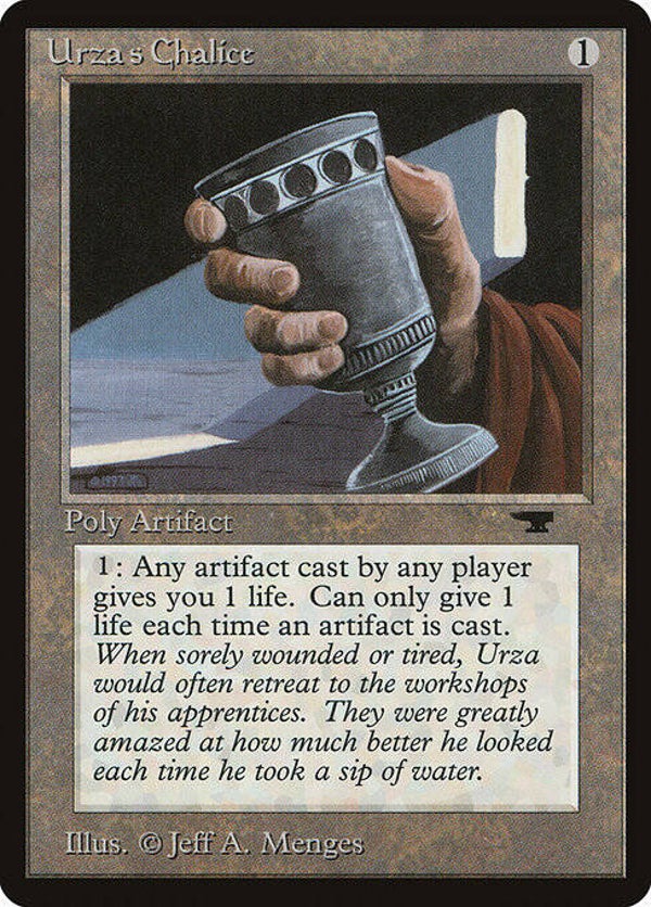 Magic : The Gathering (MTG) : Urza's Chalice - (Antiquities) - C