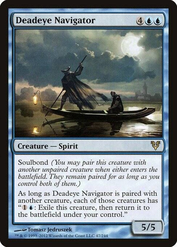 Magic the Gathering (MTG) : Deadeye Navigator (Avacyn Restored (AVR)) - R