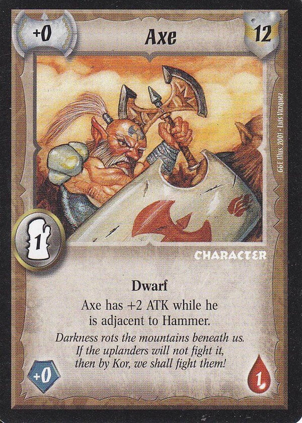 Warlord Saga of the Storm : Axe (G&E Deck special)