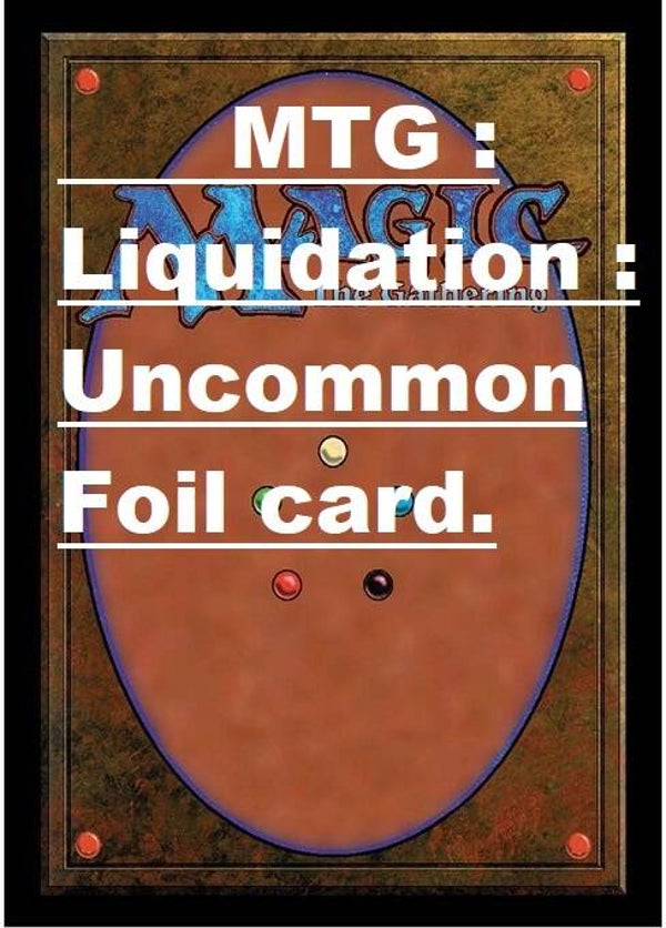 Magic : The Gathering (MTG) : Efficient Construction (Aether Revolt (AER)) - U - FOIL