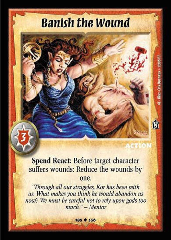 Warlord Saga of the Storm : Banish the Wound - U - 4E