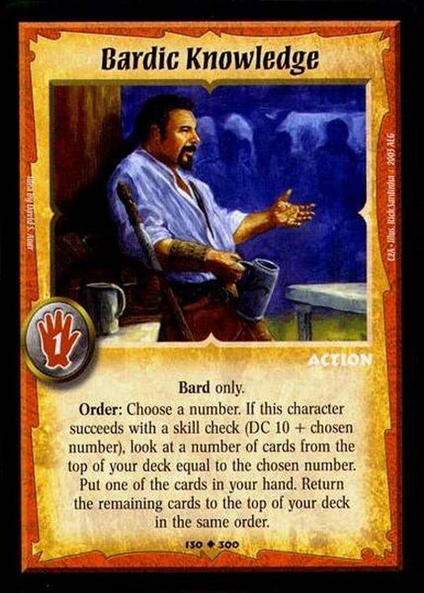 Warlord Saga of the Storm : Bardic Knowledge - U - C2A