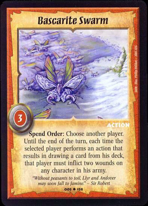 Warlord Saga of the Storm : Bascarite Swarm - U - DOM