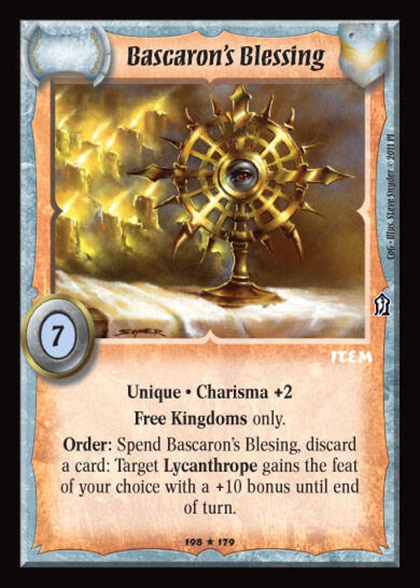 Warlord Saga of the Storm : Bascaron's Blessing - R - COG