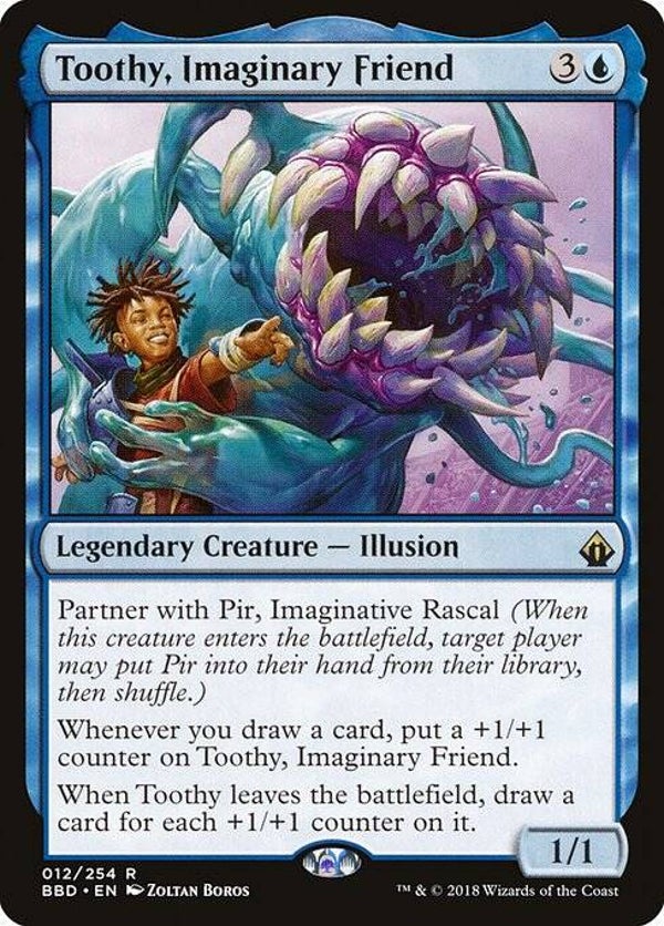 Magic the Gathering (MTG) : Toothy, Imaginary Friend (Battlebond (BBD)) - R