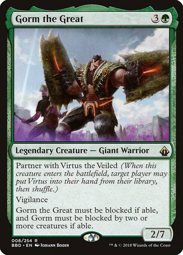 Magic the Gathering (MTG) : Gorm the Great (Battlebond (BBD)) - R