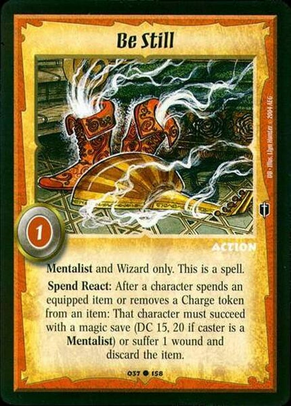 Warlord Saga of the Storm : Be Still - C - DB