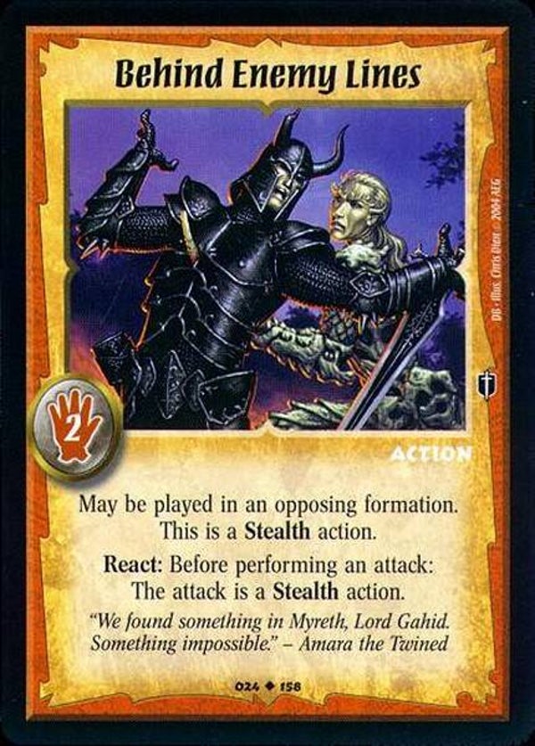 Warlord Saga of the Storm : Behind Enemy Lines - U - DB