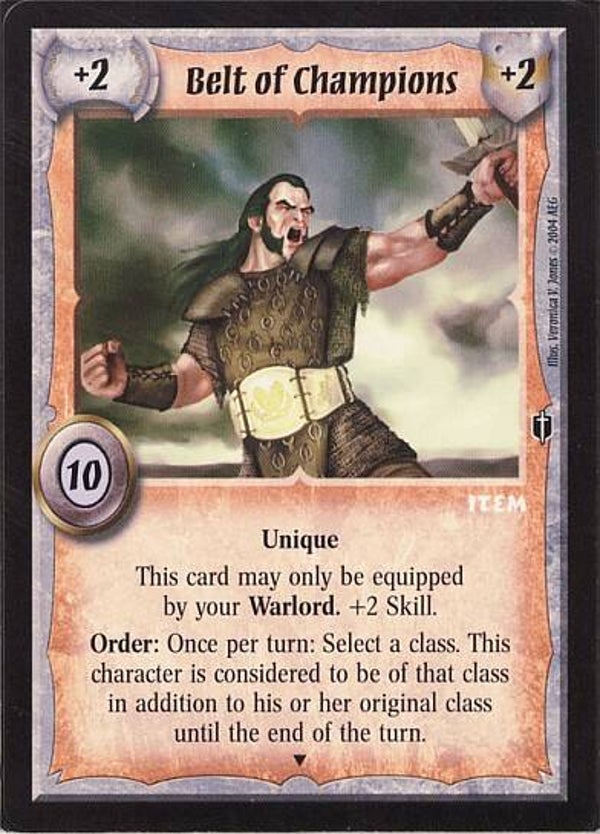 Warlord Saga of the Storm : Belt of Champions (V3. CE version) - Promo