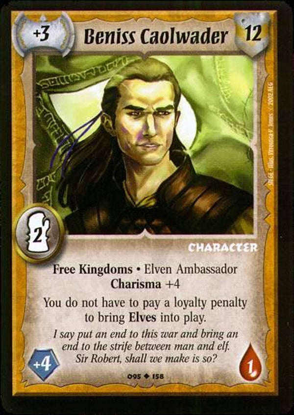 Warlord Saga of the Storm : Beniss Caolwader - U - SI