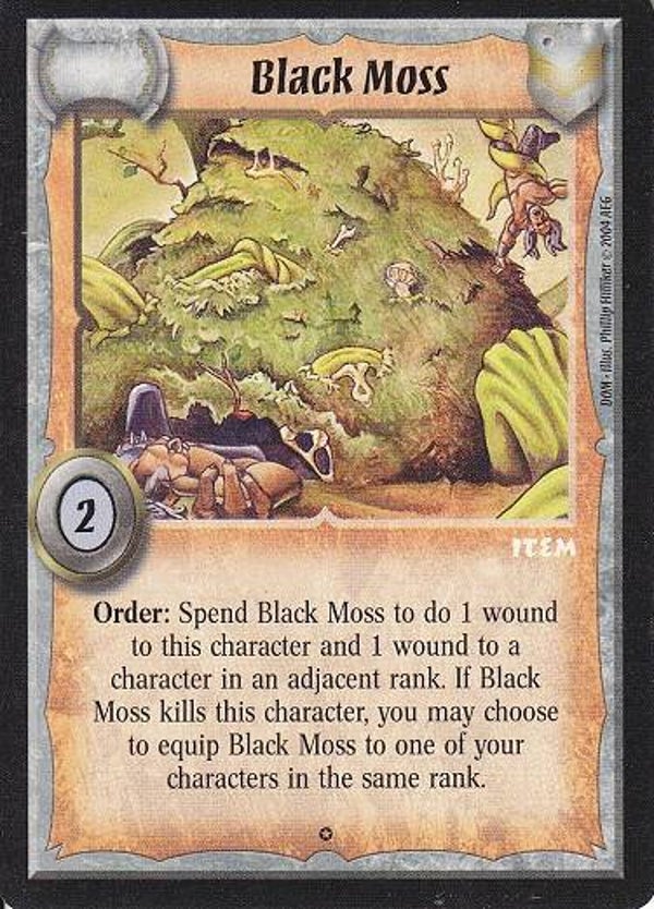 Warlord Saga of the Storm : Black Moss (CE Deck special BUGGED)